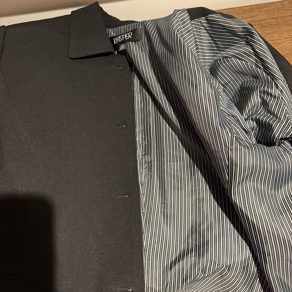 Kasper Blazer Black Women’s 14P - Picture 3 of 5